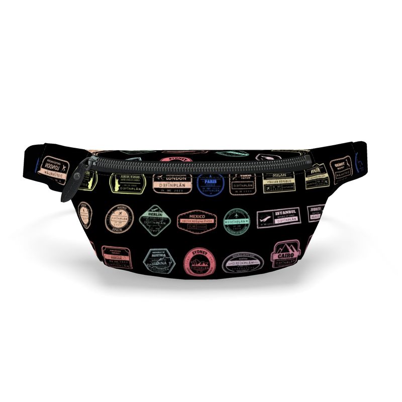 World Traveler Leather Fanny Pack